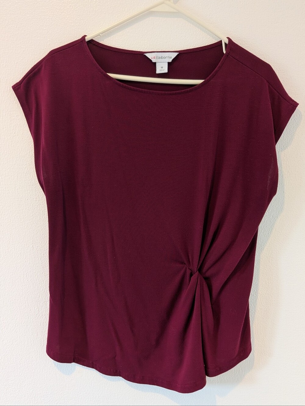Liz Claiborne Knot Detail Top